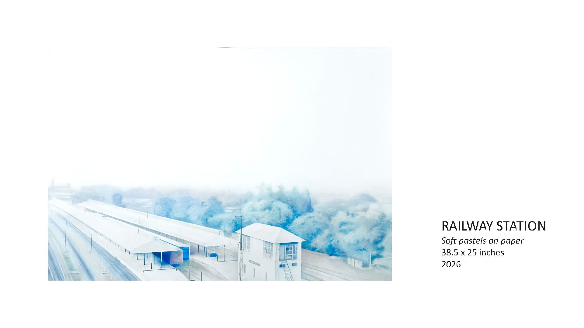 Railway Station by Rabbia Khalid Khan
